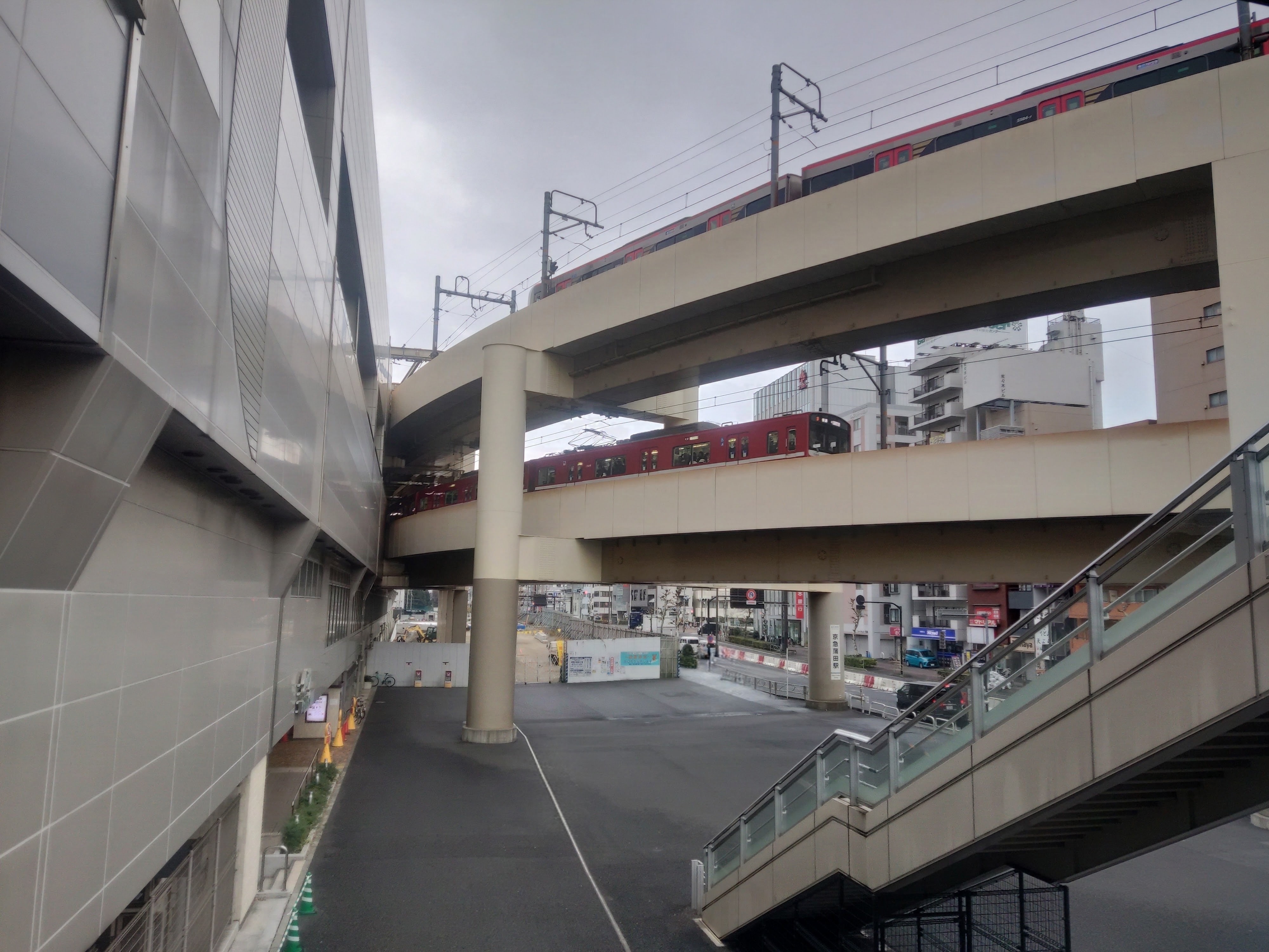 京急蒲田駅で撮った写真